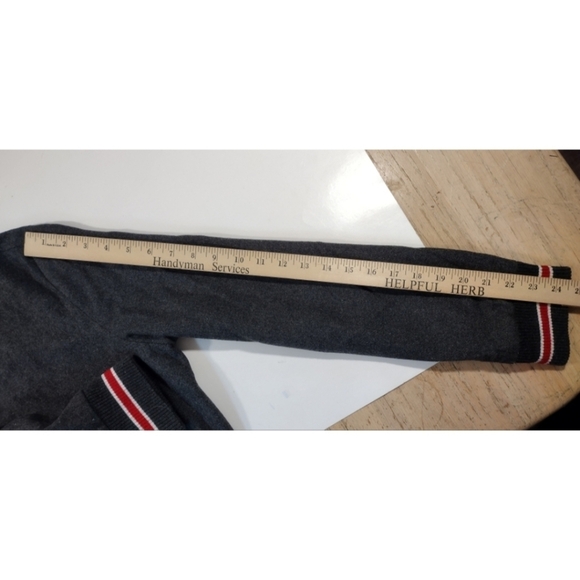 Forever 21 gray and red varsity jacket - Picture 11 of 11